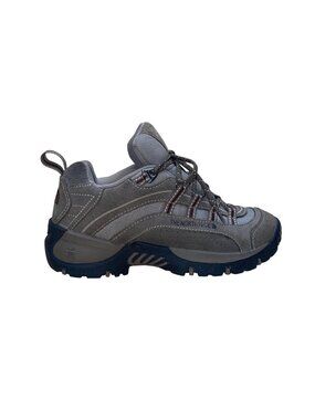 The North Face Women’s Gray Suede & Mesh X2 Trail Hiking Shoes Size 7